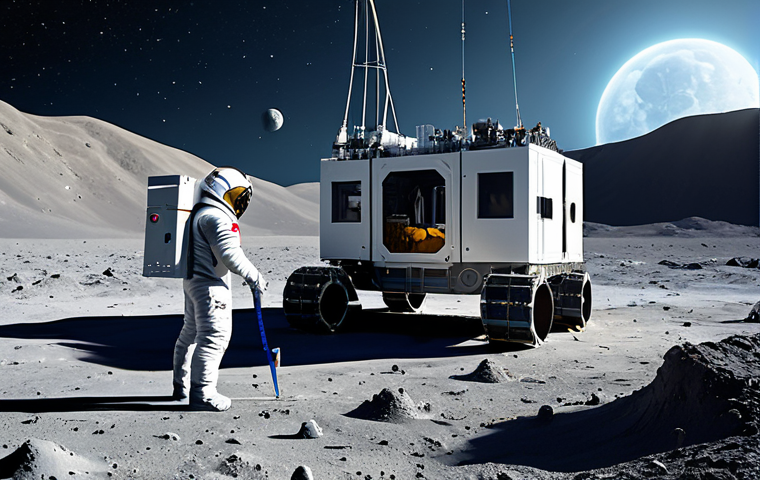 행성간 이주를 위한 자원 관리 방안 - Martian Agriculture**

"A futuristic hydroponic farm on Mars, with lush green plants growing under a...