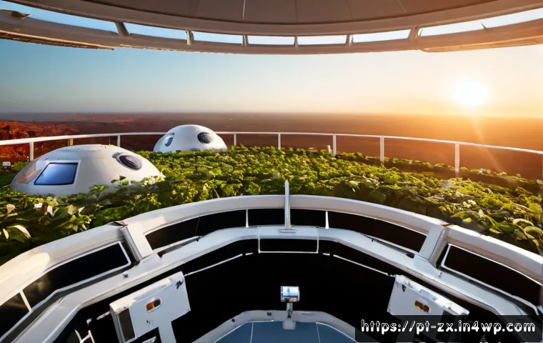 Home 17 행성간 이주를 위한 혁신적 아이디어 - Photorealistic concept of an innovative interplanetary migration habitat, a large rotating spacecraf...